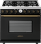 Superiore RD361SCNB Professional Ranges Black Matte, Bronze Front View