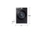 Samsung WF51CG8000AV Front Load Washers Brushed Black – Catalog Photo