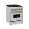 ZLINE RASZSN24CB Professional Ranges Champagne Bronze Front View