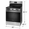 Frigidaire FCRE3052BS Freestanding Ranges Stainless Steel – Appliance Image