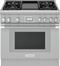 Thermador PRG364WDH Professional Ranges Stainless Steel Front View