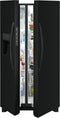 Frigidaire FRSS2623AB Side By Side Refrigerators Black – Control Panel