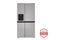 LG LRSXC2306S Side By Side Refrigerators Print Proof Stainless Steel – Appliance Image