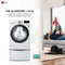 LG WM4200HWA Front Load Washers White – Lifestyle Photo