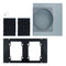 Zephyr ZRC00VO Range Hood Accessories Black Front View