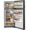 GE Appliances GTE17GTNRBB Top Freezer Refrigerators Black – Catalog Photo
