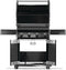 NAPOLEON BBQ R525NK2 Natural Gas BBQs Black – Angle View