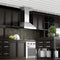 zline-42-in-wall-mount-range-hood-in-stainless-steel-66742 – Detail Close-up