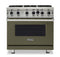 Viking VGIC53626BMALP Freestanding Ranges Martini Front View