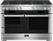MIELE HR19543LPDF Professional Ranges Clean Touch Steel Front View