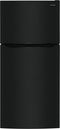 Frigidaire FFTR1814WB Top Freezer Refrigerators Black Front View