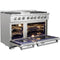 NXR RANGES AK4807LP Professional Ranges 0 – Side Profile