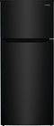 Frigidaire FRTE1622AB Top Freezer Refrigerators Black Front View