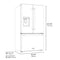 ZLINE RSMW36 French Door Refrigerators 0 – Official Product Photo