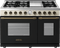 Superiore RD482SCNCB Professional Ranges Black Dual Color, Bronze Front View