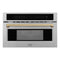 ZLINE MWOZ30CB Built-In Microwaves 0 Front View