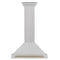 ZLINE KB4SNZ30CB Ducted Mount Hoods Champagne Bronze Accents – Appliance Image