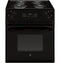 GE Appliances JM250DTBB Drop-In Ranges Black Front View