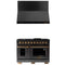 KUCHT KED484LPKRH483AC Professional Ranges 0 Front View