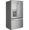 GE Appliances PFE28KYNFS French Door Refrigerators Fingerprint Resistant Stainless – Official Product Photo
