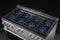 FORZA FR488GN Professional Ranges Standard Configuration Stainless Steel – Detail Close-up