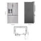LG LRFS28XBS French Door Refrigerators Stainless Steel – Lifestyle Photo
