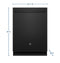 GE Appliances GDT670SGVBB Built-In Dishwashers Black – Lifestyle Photo
