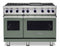 Viking VGR74826GEU Freestanding Ranges Eucalyptus Front View