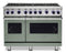 Viking VGR74828BEULP Freestanding Ranges Eucalyptus Front View