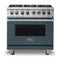 Viking VDR5366BSQ Freestanding Ranges Squall Front View