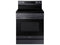 Samsung NE63A6511SG Freestanding Ranges Fingerprint Resistant Black Stainless Steel Front View