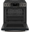 GE Appliances PGS930BPTS Slide-In Ranges Fingerprint Resistant Black Stainless – Catalog Photo
