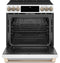CAFE CES700P4MW2 Slide-In Ranges Matte White – Catalog Photo