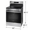 Frigidaire FCRE3062AS Freestanding Ranges Stainless Steel – Appliance Image
