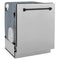 ZLINE DWMTZSN24MB Built-In Dishwashers Matte Black Front View