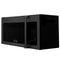 ZLINE MWOOTRH30BS Over The Range Microwaves Black Stainless Steel Front View