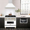 ZLINE 8654STZWM36G Ducted Mount Hoods Gold – Catalog Photo