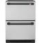 Café™ CDE06RP2NS1  5.7 Cu. Ft. Built-In Dual-Drawer Refrigerator