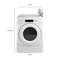 Whirlpool CED9150GW Commercial Washers White – Official Product Photo