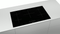 Bosch NIT5660UC Electric Cooktops Black – Detail Close-up