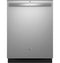 GE Appliances GDT550PYRFS Built-In Dishwashers Fingerprint Resistant Stainless Front View