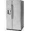 GE Appliances PZS22MYKFS Side By Side Refrigerators Fingerprint Resistant Stainless – Lifestyle Photo