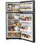 GE Appliances GTS18GTNRBB Top Freezer Refrigerators Black – Catalog Photo