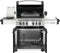NAPOLEON BBQ P500RSIBNK3 Legacy Prestige 500 RSIB with Infrared Side and Rear Burner , Natural Gas, Black