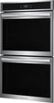 Frigidaire GCWD3067AF Double Wall Ovens Stainless Steel – Angle View