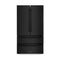 ZLINE RFM36BS French Door Refrigerators Black Stainless Steel Front View