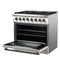 FORNO FFSGS615636WHT Freestanding Ranges 0 – Side Profile