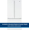 GE Appliances GWE19JGLWW French Door Refrigerators White – Appliance Image