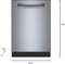 Bosch SHP65DM5N Built-In Dishwashers Stainless Steel – Catalog Photo