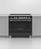 Fisher & Paykel OR36SCI6B1 Freestanding Ranges Black – Official Product Photo